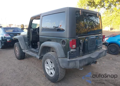2011 Jeep Wrangler Sport из США, поврежденный, VIN 1J4AA2D18BL600230